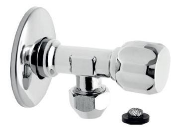 EASY rohový ventil 1/2"x3/8", se sítkem, chrom