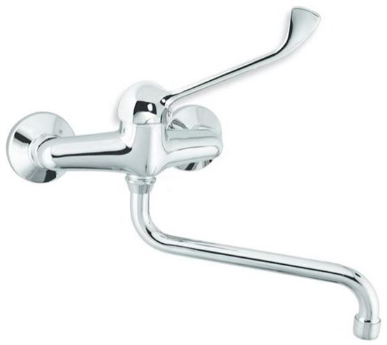 NOVASERVIS METALIA 55 dřezová nástěnná baterie, chrom 55070L/T,0 Obrázek - Hlavní obrázek