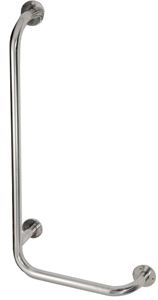 AZP BRNO REHA madlo 406x813 mm, levé, broušená nerez