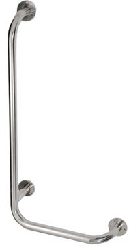AZP BRNO REHA madlo 406x813 mm, levé, broušená nerez