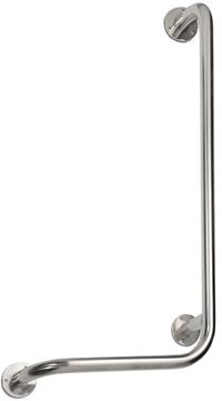 AZP BRNO REHA madlo 406x813 mm, pravé, broušená nerez