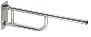 AZP BRNO REHA sklopné madlo 760 mm, broušená nerez