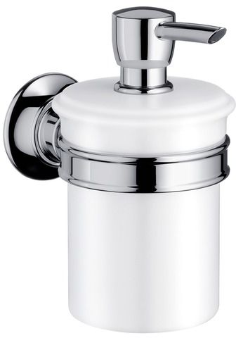 AXOR MONTREUX dávkovač tekutého mýdla 300 ml, nástěnný, porcelán, chrom 42019000 Obrázek - Hlavní obrázek