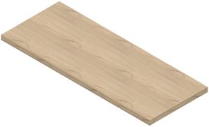 CONCEPT JIKA deska pod umyvadlo 100x47x5,2 cm, jasan