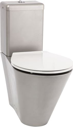 AZP BRNO WC kombi, se sedátkem, vario odpad, nerez AUZ 06N Obrázek - Hlavní obrázek