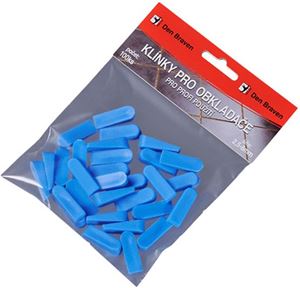 DEN BRAVEN klínky 2,5-8mm pro obkladače, bílá