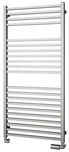 ISAN MELODY QUADRAT INOX koupelnový radiátor 1255/600, topná tyč s regulátorem, nerez DXQU12550600MK81- Obrázek - Hlavní obrázek