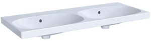 GEBERIT ACANTO dvojumyvadlo 120 cm, s přepadem, KeraTec