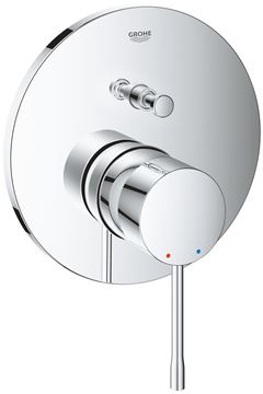 GROHE ESSENCE NEW vanová podomítková baterie, s přepínačem, chrom
