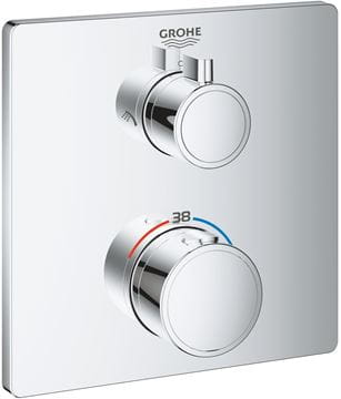 GROHE GROHTHERM podomítková termostatická baterie, pro 2 spotřebiče, chrom