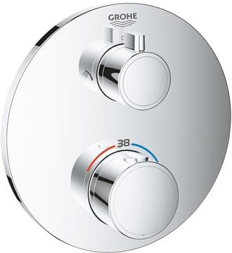GROHE GROHTHERM podomítková termostatická baterie, pro 2 spotřebiče, chrom
