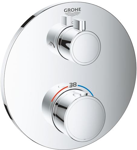GROHE GROHTHERM podomítková termostatická baterie, pro 2 spotřebiče, chrom 24076000 Obrázek - Hlavní obrázek