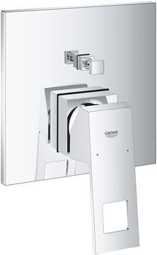 GROHE EUROCUBE vanová podomítková baterie, s přepínačem, chrom