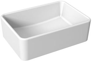 JIKA CUBITO PURE umyvadlo na desku 50 cm, bez přepadu