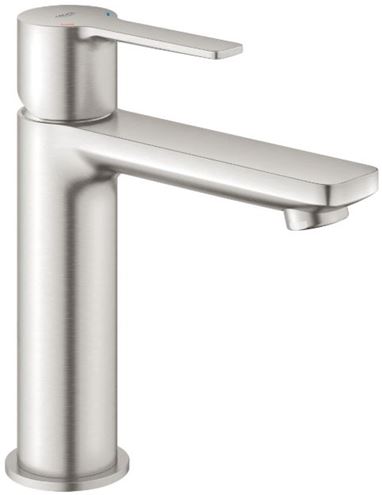 GROHE LINEARE umyvadlová stojánková baterie, s odtokovou soupravou, supersteel 23106DC1 Obrázek - Hlavní obrázek