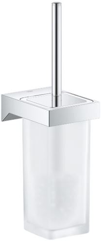GROHE SELECTION CUBE WC štětka, nástěnná, sklo, chrom 40857000 Obrázek - Hlavní obrázek