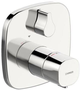 HANSA LIVING vanová podomítková termostatická baterie, s přepínačem, chrom