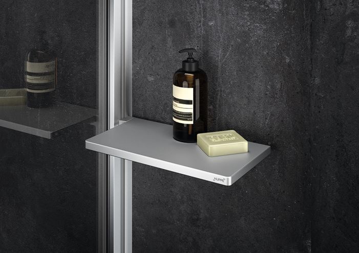HÜPPE SELECT+ stěna walk-in 80x200 cm, matná stříbrná/čiré sklo SL0202.087.322 Obrázek - fotka