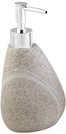 AWD INTERIOR ROCK dávkovač tekutého mýdla 280 ml, polyresin, vzhled kamene AWD02190721 Obrázek - Hlavní obrázek