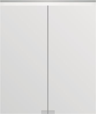 TIMERA SENTA HSSN zrcadlová skříňka 60x70,7x21,7 cm, osvětlení, s vypínačem a el. zásuvkou, hliník, stříbrná HSSN 0707 0600.301 Obrázek - Hlavní obrázek