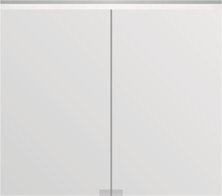 TIMERA SENTA HSSN zrcadlová skříňka 80x70,7x15,7 cm, osvětlení, s vypínačem a el. zásuvkou, hliník HSSN 0707 0800.301 Obrázek - Hlavní obrázek