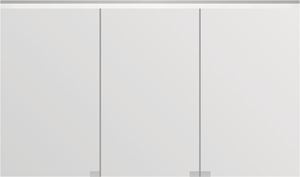 TIMERA SENTA HSSN zrcadlová skříňka 120x70,7x21,7 cm, osvětlení, s vypínačem a el. zásuvkou, hliník, stříbrná