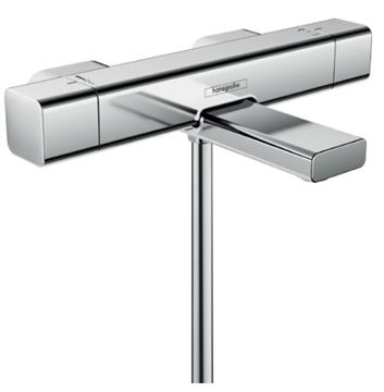 HANSGROHE ECOSTAT E vanová nástěnná termostatická baterie, s přepínačem, chrom