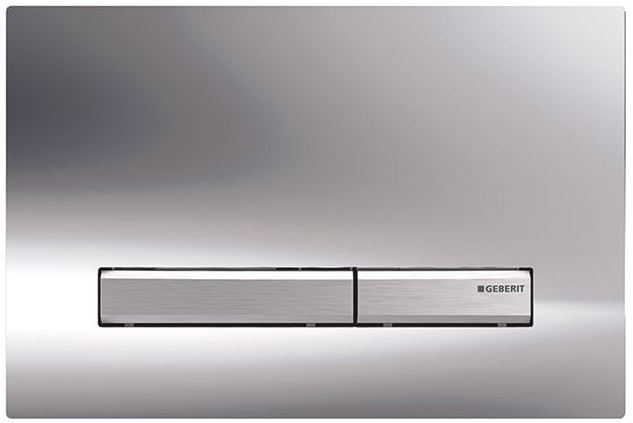 GEBERIT SIGMA 50 ovládací tlačítko pro dvě splachování, zinek/mosaz, chrom/lesklý chrom 115.788.21.2 Obrázek - Hlavní obrázek