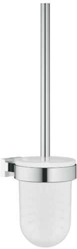 GROHE ESSENTIALS CUBE WC štětka, nástěnná, sklo, chrom 40513001 Obrázek - Hlavní obrázek