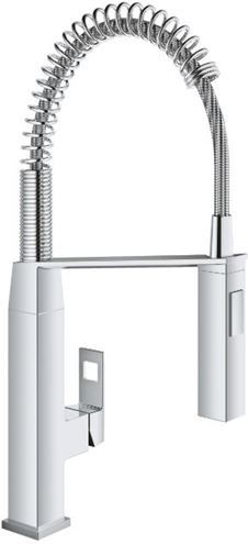 GROHE EUROCUBE dřezová baterie, s flexi ramínkem a sprškou, chrom 31395000 Obrázek - Hlavní obrázek