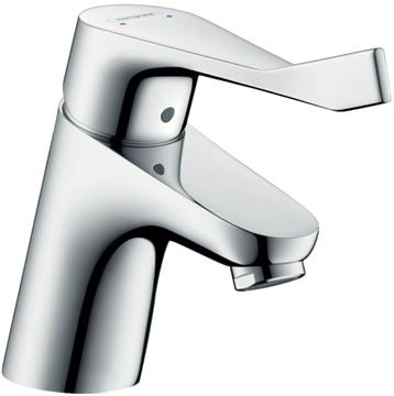 HANSGROHE FOCUS umyvadlová stojánková baterie s prodlouženou rukojetí, EcoSmart, chrom