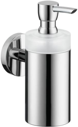 HANSGROHE LOGIS dávkovač tekutého mýdla 125 ml, nástěnný, sklo, chrom 40514000 Obrázek - Hlavní obrázek