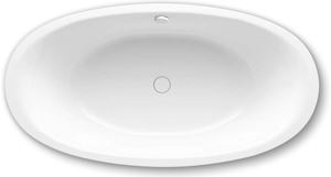 KALDEWEI ELLIPSO DUO OVAL 232 vana 190x100 cm, pro 2 osoby, bez nožiček, smaltovaná ocel