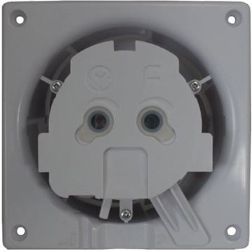 HACO AV DRIM 100 T axiální ventilátor 100 mm, nástěnný/stropní, s časovačem, bez předního panelu 0945 Obrázek - fotka
