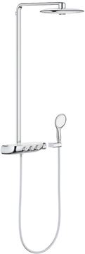 GROHE RAINSHOWER SMARTCONTROL DUO 360 sprchový set s termostatickou baterií, horní sprcha, ruční sprcha se 2 proudy, tyč, hadice, chrom
