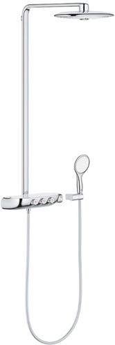 GROHE RAINSHOWER SMARTCONTROL DUO 360 sprchový set s termostatickou baterií, horní sprcha, ruční sprcha se 2 proudy, tyč, hadice, chrom 26250000 Obrázek - Hlavní obrázek