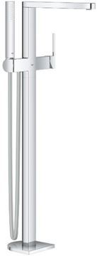 GROHE PLUS vanová baterie na podlahu, s přepínačem, se sprchovou soupravou, chrom