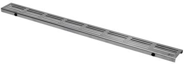 CONCEPT 50 perforovaný rošt STRIPE 978 mm, kartáčovaná nerez ocel