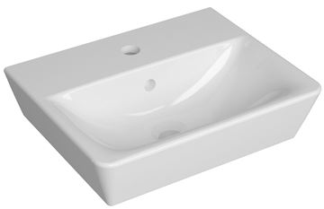 CONCEPT 100 umývátko 44,5 cm, s otvorem pro baterii a přepadem, alpská bílá