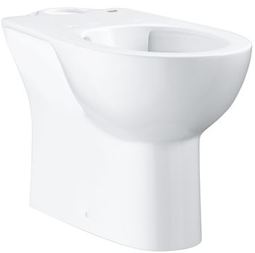GROHE BAU CERAMIC WC kombi mísa, Rimless splachování, spodní odpad, alpská bílá