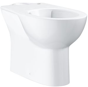 GROHE BAU CERAMIC WC kombi mísa, Rimless splachování, spodní odpad, alpská bílá