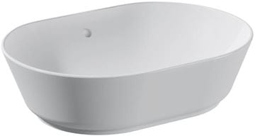 VITRA GEO umyvadlová mísa 55 cm, s přepadem, VitrAhygiene