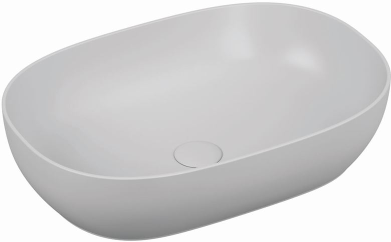 VITRA OUTLINE umyvadlová mísa 59 cm, bez přepadu, VitrAhygiene 5995B403-0016 Obrázek - Hlavní obrázek