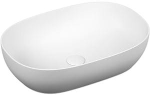 VITRA OUTLINE umyvadlová mísa 59 cm, bez přepadu, broušené, VitrAhygiene