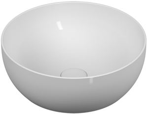 VITRA OUTLINE umyvadlová mísa 40 cm, bez přepadu, VitrAhygiene, matná bílá