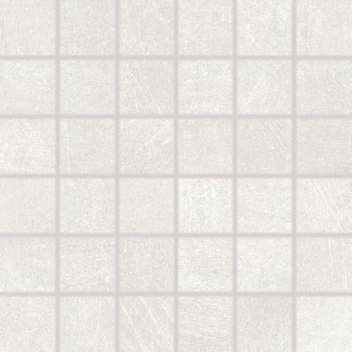 RAKO REBEL mozaika 30x30(5x5) cm, lepená na síti, mat, bílošedá DDM06740 Obrázek - Hlavní obrázek