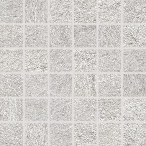 RAKO QUARZIT mozaika 30x30(5x5) cm, lepená na síti, mat reliéf, šedá DDM06737 Obrázek - Hlavní obrázek