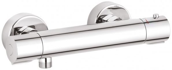 KLUDI BASIC THERMOSTAT sprchová nástěnná termostatická baterie, chrom 350020538 Obrázek - Hlavní obrázek
