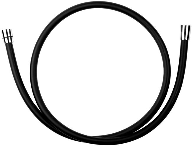 NOVASERVIS sprchová hadice 1500 mm, hladká, Anti-twist, plast, černá BLACK/150,5 Obrázek - Hlavní obrázek