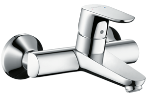 HANSGROHE FOCUS umyvadlová nástěnná baterie, EcoSmart, chrom